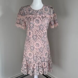 Pink Lace Dress